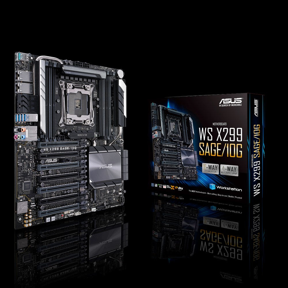 ASUS WS X299 SAGE/10G Intel® X299 LGA 2066 (Socket R4) SSI CEB