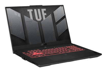 ASUS ASUS TUF Gaming A17 FA707NU-HX051W AMD Ryzen™ 5 7535HS Bärbar dator 43,9 cm (17.3") Full HD 16 GB DDR5-SDRAM 512 GB SSD NVIDIA GeForce RTX 4050 Wi-Fi 6 (802.11ax) Windows 11 Home Svart