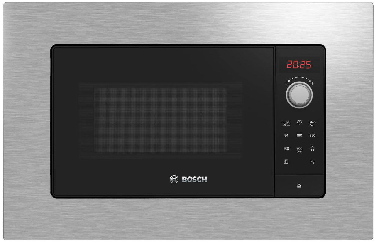 Bosch Bosch BFL623MS3 mikrovågsugn Rostfritt stål Enbart mikrovågsugn Inbyggd 20 l 800 W