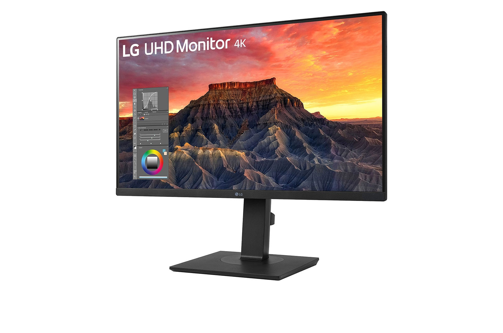 LG 27BQ65UB platta pc-skärmar 68,6 cm (27") 3840 x 2160 pixlar 4K Ultra HD LED Svart