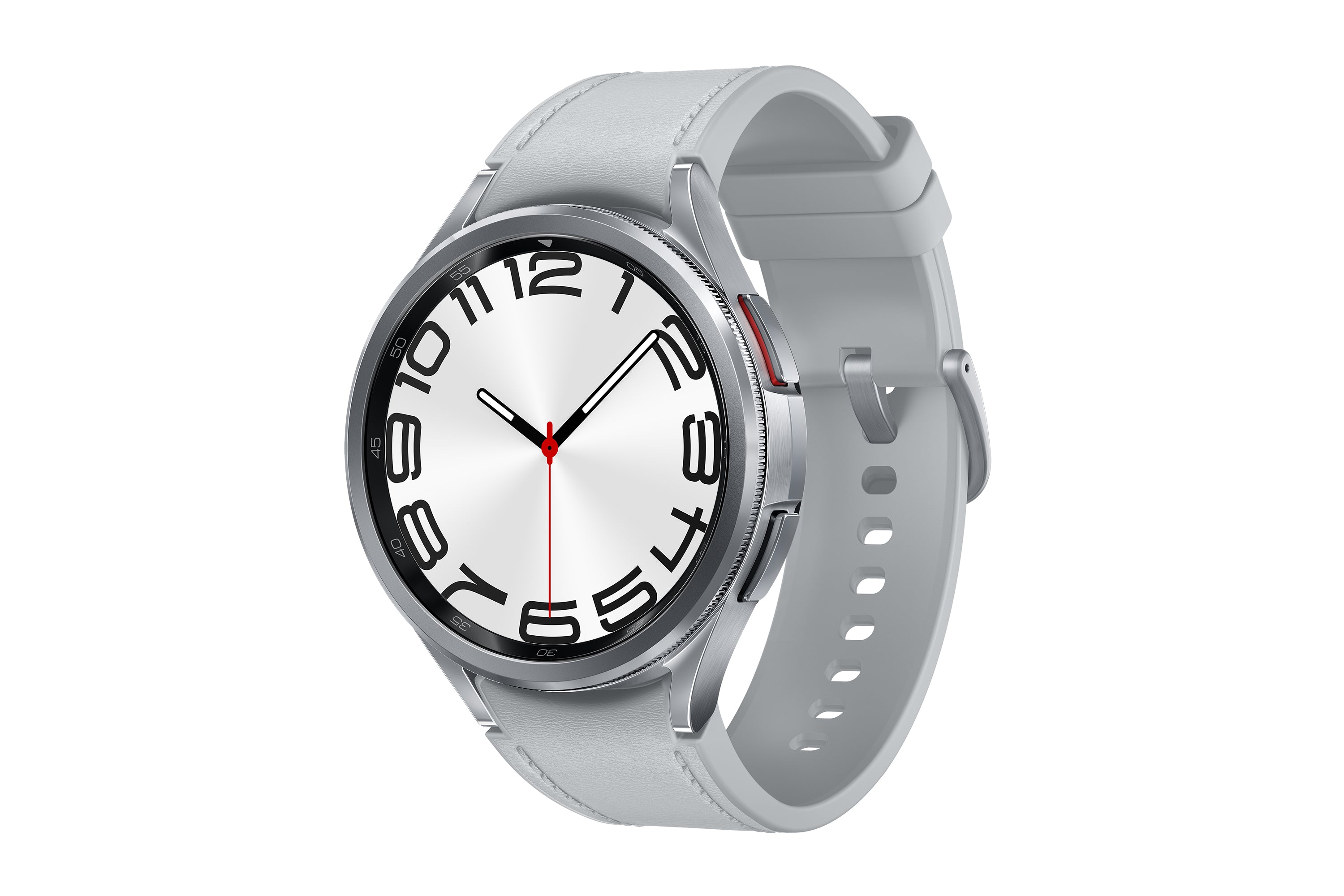 Samsung Galaxy Watch6 Classic 47 mm Digital Pekskärm 4G Silver