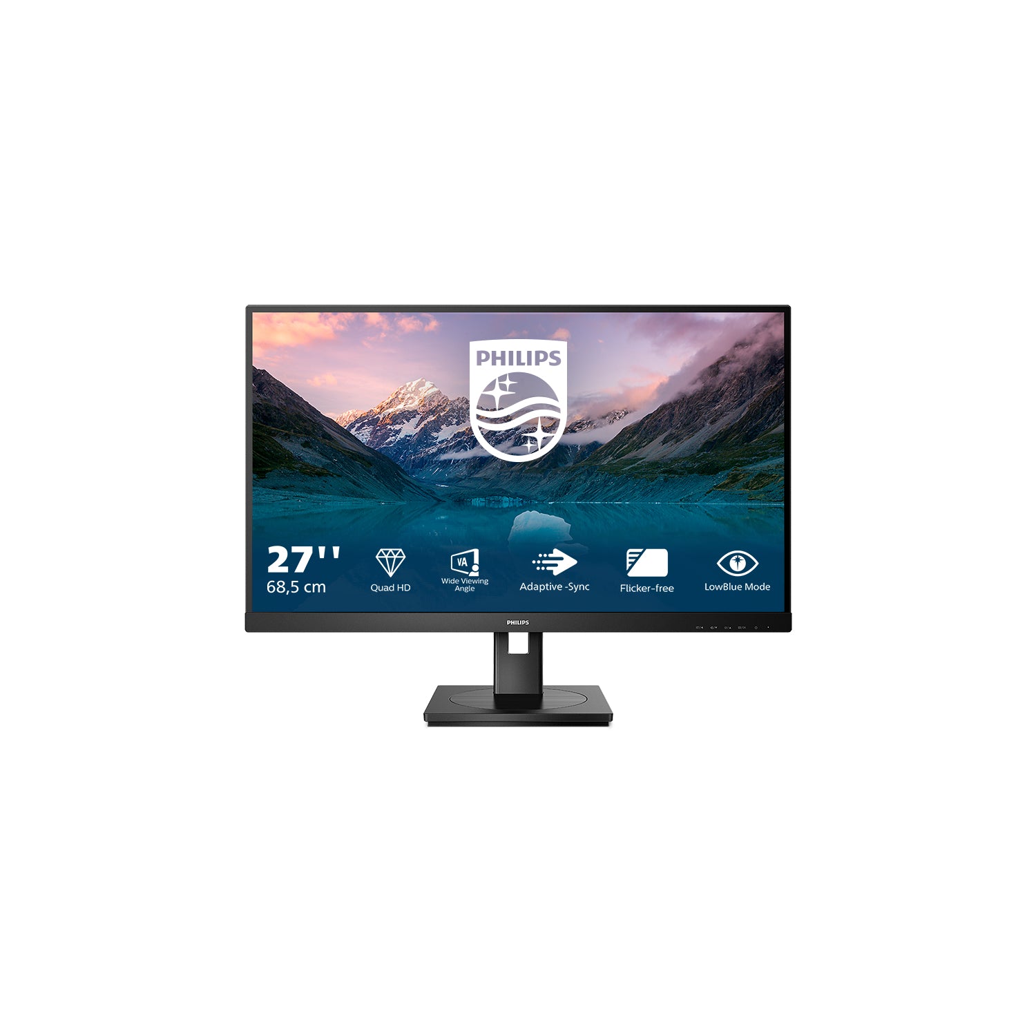 Philips Philips 275S9JML/00 platta pc-skärmar 68,6 cm (27") 2560 x 1440 pixlar Quad HD LCD Svart