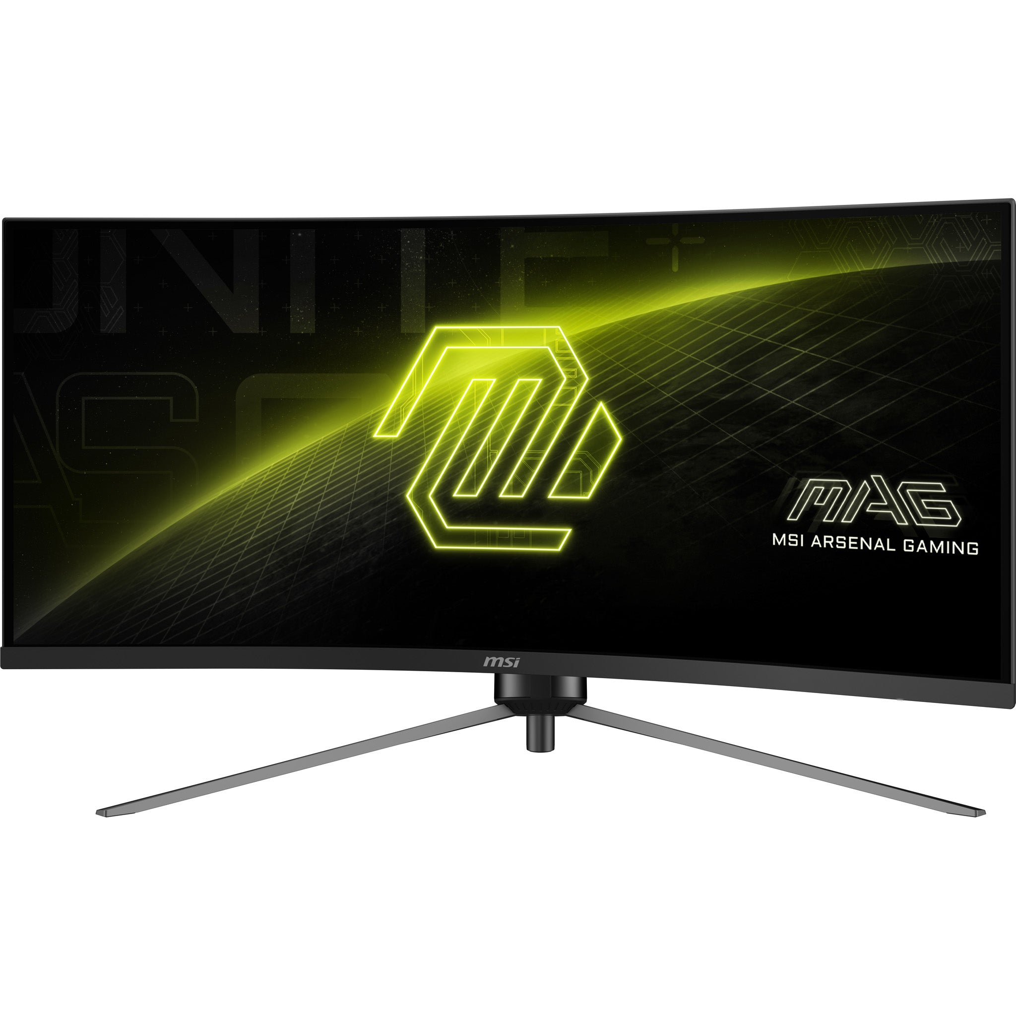 MSI MSI MAG 345CQR platta pc-skärmar 86,4 cm (34") 3440 x 1440 pixlar UltraWide Dual Quad HD Svart