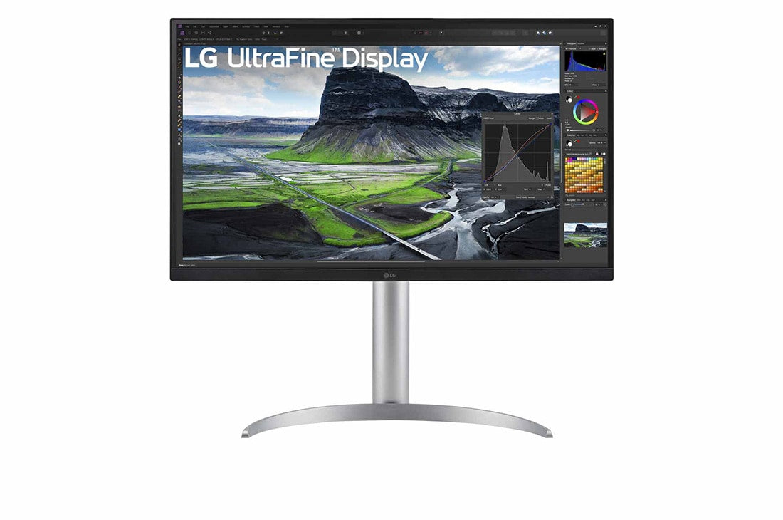 LG 27UQ850V-W platta pc-skärmar 68,6 cm (27") 3840 x 2160 pixlar 4K Ultra HD LCD Vit