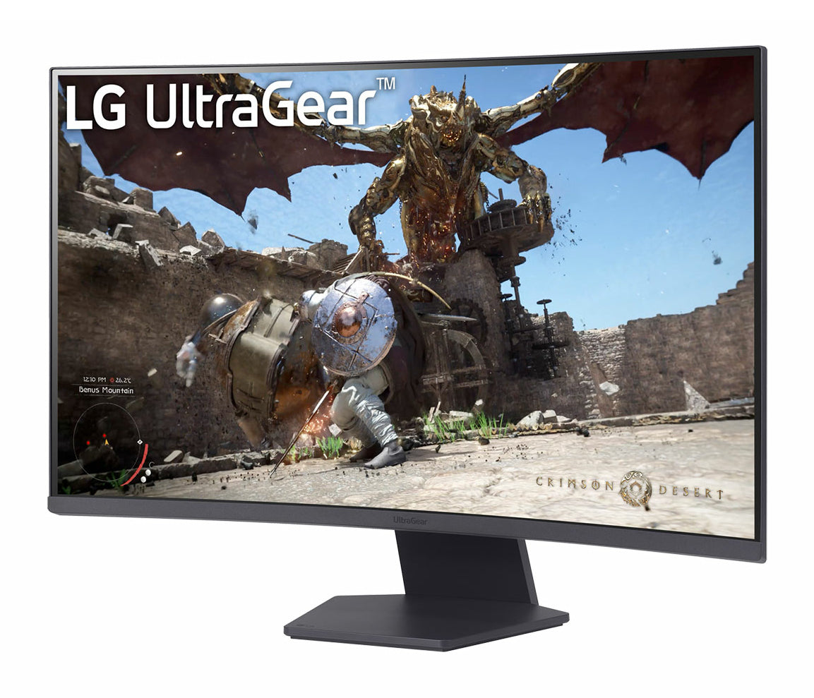 LG LG 32GS60QC-B platta pc-skärmar 80 cm (31.5") 2560 x 1440 pixlar Quad HD LCD Svart