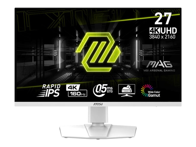 MSI MSI MAG 274URFWde 27 3840 x 2160 (4K) HDMI DisplayPort USB-C 160Hz Pivot Skærm