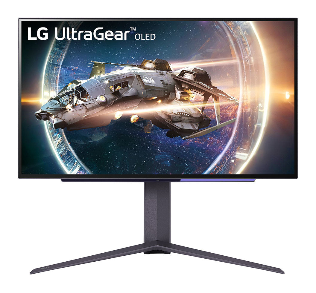 LG LG 27GR95QE-B platta pc-skärmar 67,3 cm (26.5") 2560 x 1440 pixlar Quad HD OLED Svart