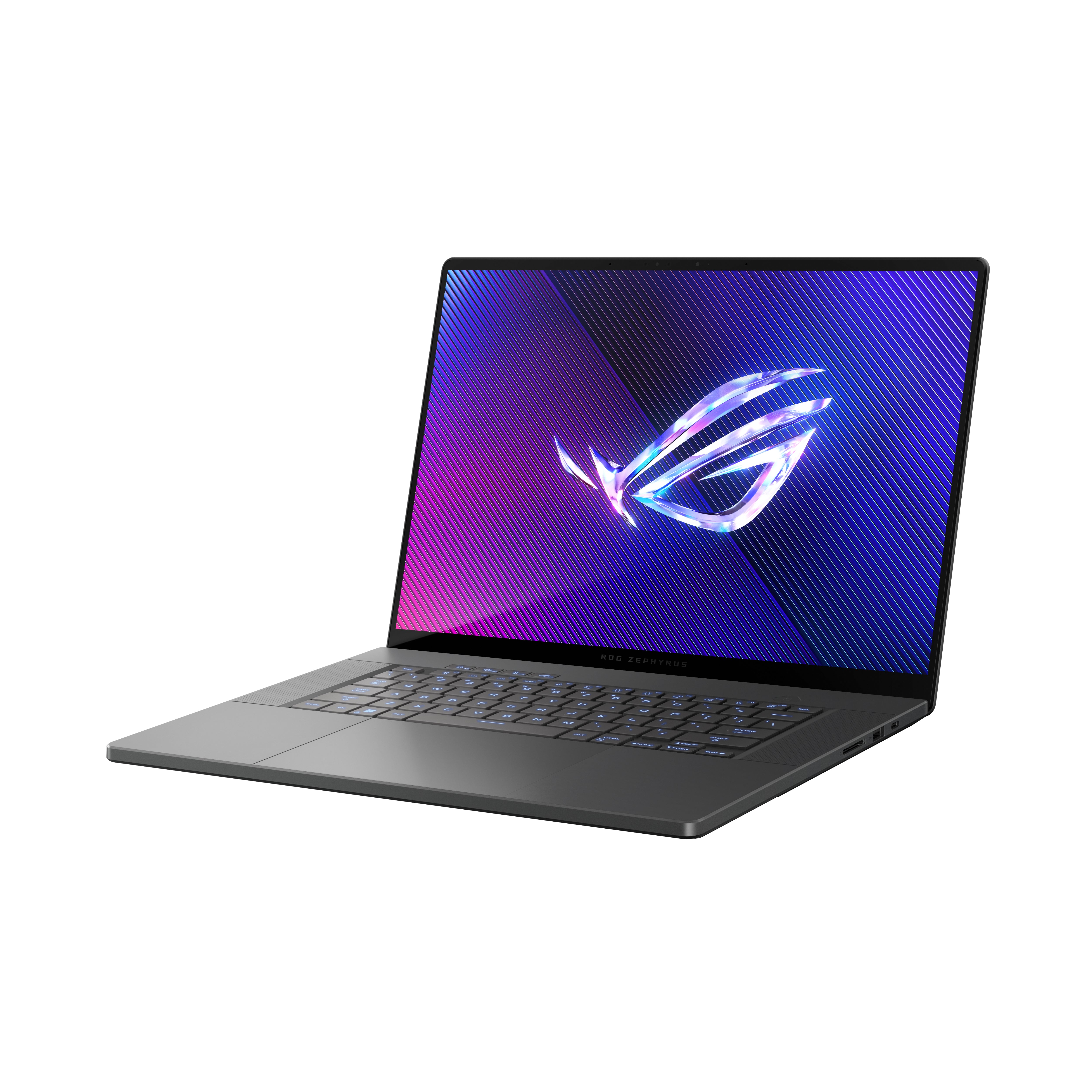 ASUS ASUS ROG Zephyrus G16 GU605MV-QP101W Intel Core Ultra 7 155H Bärbar dator 40,6 cm (16") WQXGA 16 GB LPDDR5x-SDRAM 1 TB SSD NVIDIA GeForce RTX 4060 Wi-Fi 6E (802.11ax) Windows 11 Home Grå