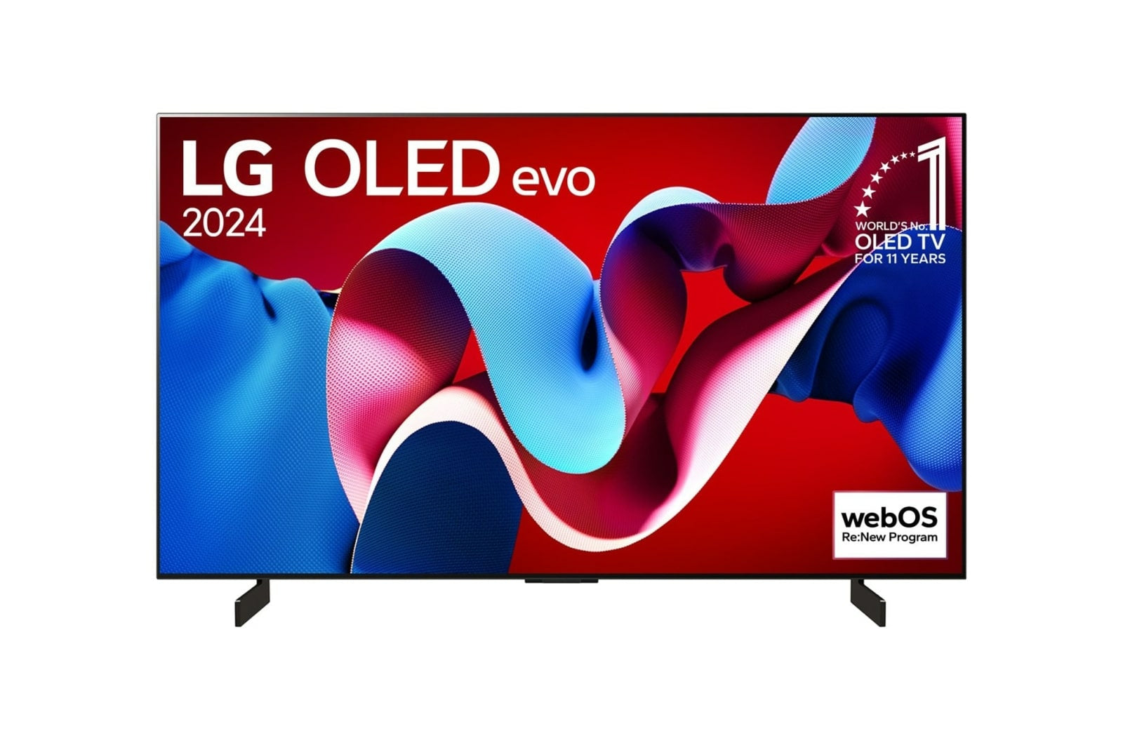 LG LG OLED42C47LA TV-apparat 106,7 cm (42") 4K Ultra HD Smart-TV Wi-Fi Svart