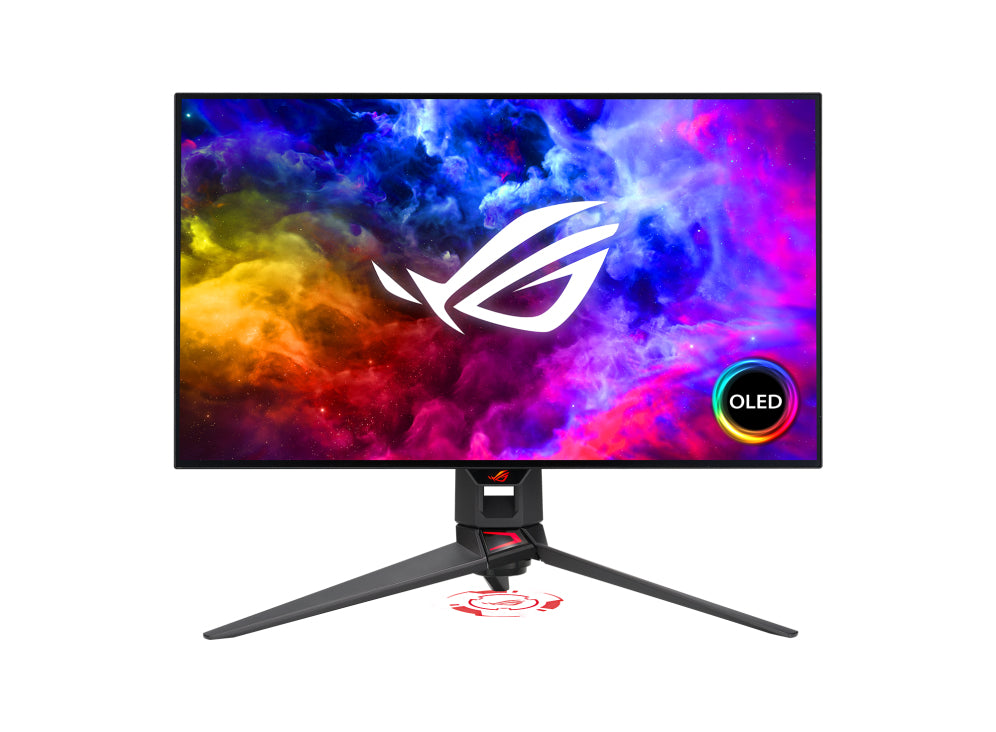 ASUS ASUS ROG Swift OLED PG27AQDM platta pc-skärmar 67,3 cm (26.5") 2560 x 1440 pixlar Wide Quad HD Svart