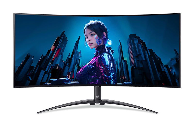 Acer UM.TXXEE.001 platta pc-skärmar 99,1 cm (39") 3440 x 1440 pixlar UltraWide Quad HD OLED Svart