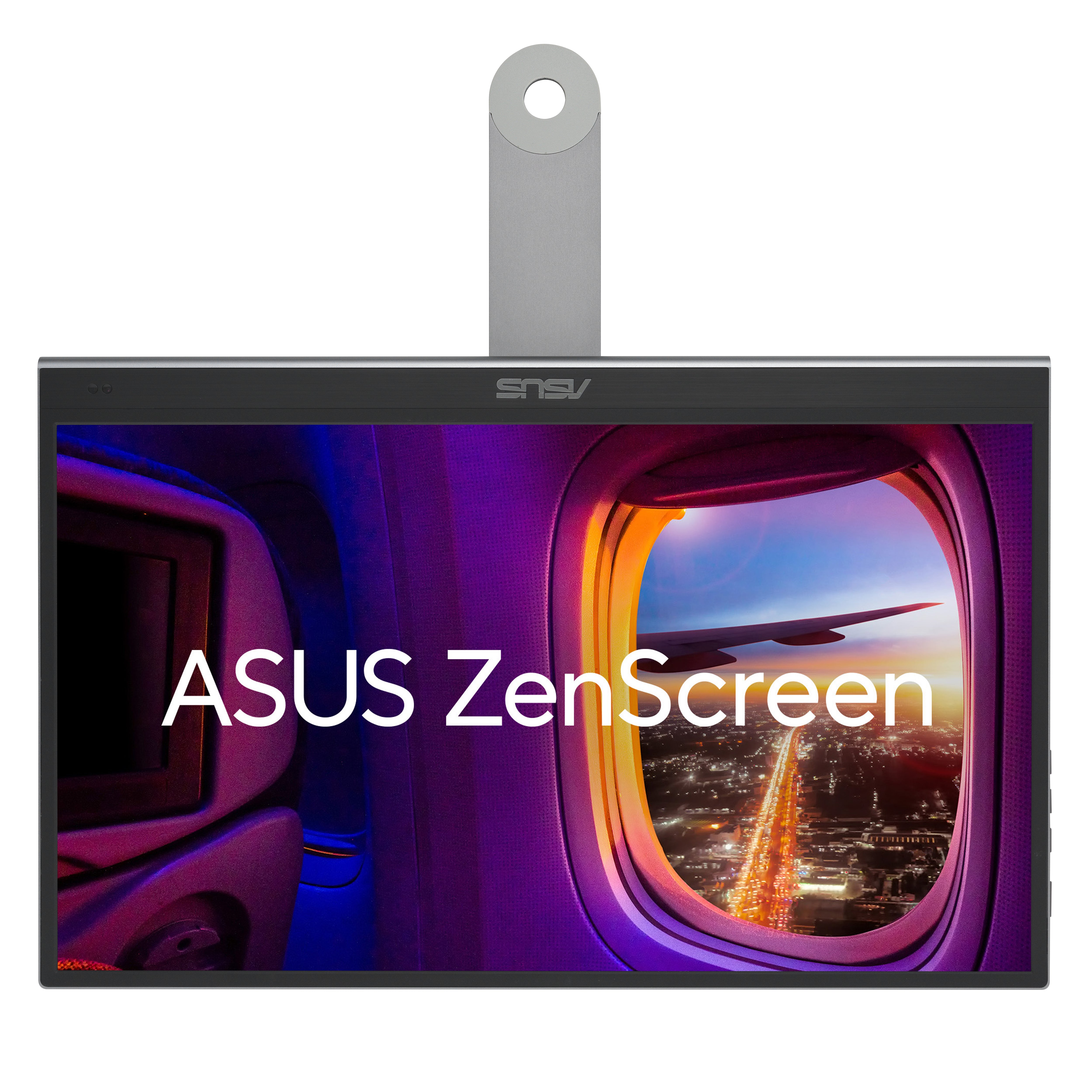 ASUS ASUS ZenScreen MQ16AHE platta pc-skärmar 39,6 cm (15.6") 1920 x 1080 pixlar Full HD OLED Silver