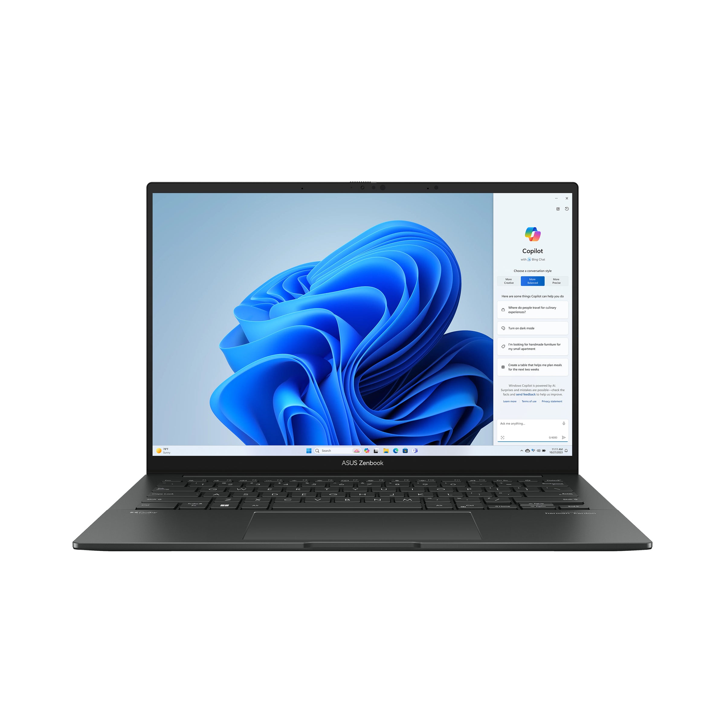 ASUS ASUS Zenbook 14 OLED Q415MA-U5512 bärbara datorer Intel Core Ultra 5 125H Bärbar dator 35,6 cm (14") Pekskärm Full HD 8 GB LPDDR5-SDRAM 512 GB SSD Wi-Fi 6E (802.11ax) Windows 11 Home Grå