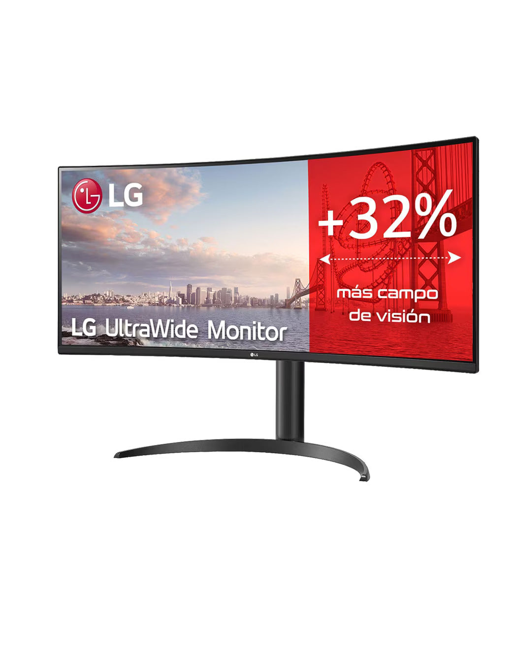 LG 34WP75CP-B platta pc-skärmar 86,4 cm (34") 3440 x 1440 pixlar Wide Quad HD LCD Svart