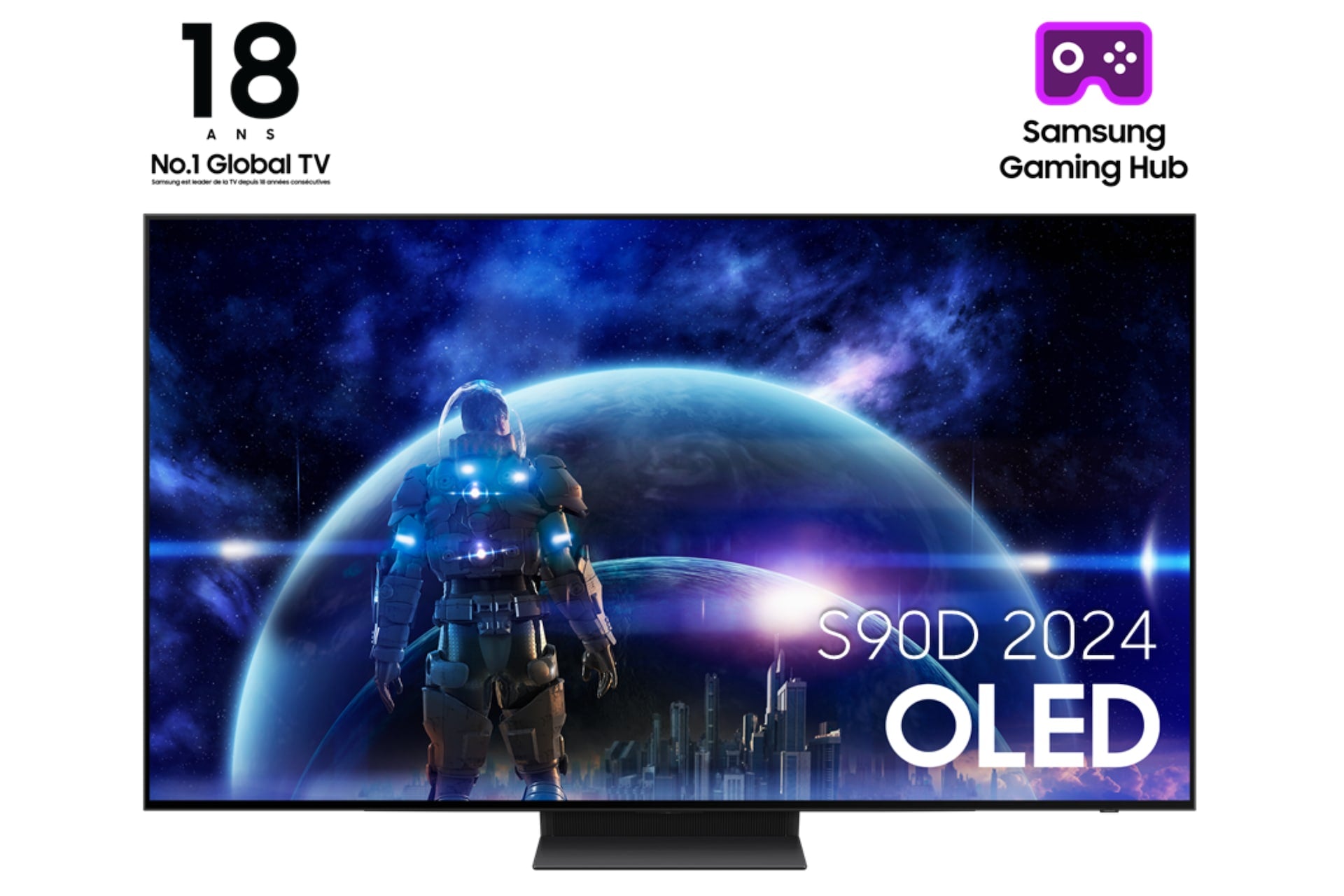 Samsung TQ48S90DAE 121,9 cm (48") 4K Ultra HD Smart-TV Wi-Fi Svart